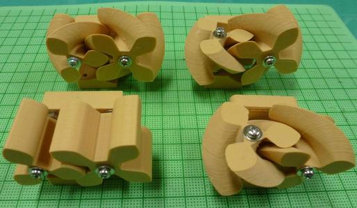 Cycloidal spur gears, cycloidal helical gears