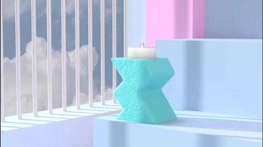 Crystal Pop Tealight Holder   