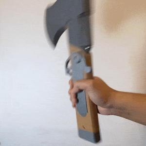 The Axe Gun - Dice Launcher