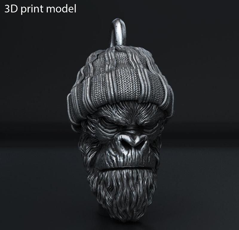 Animal Pendant jewelry Gangster monkey vol1