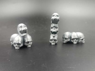 Miniatures Skulls Set - DnD scenery