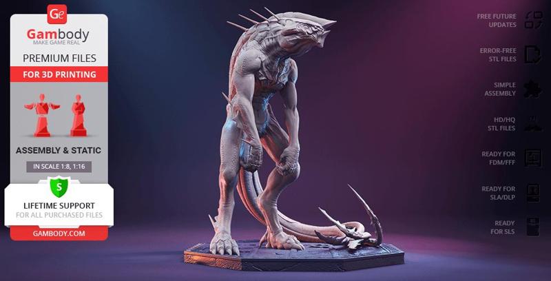 Khanivore STL Files for 3D Printing | Assembly Model