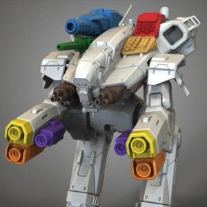 MWO Marauder Weapon Pack for 3D Printing | Assembly
