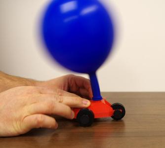 We Are 3D - Balloon Car