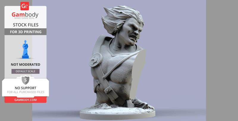 Free Bengali Thundercats STL files 3D printing collectibles fanarts by CG Pyro