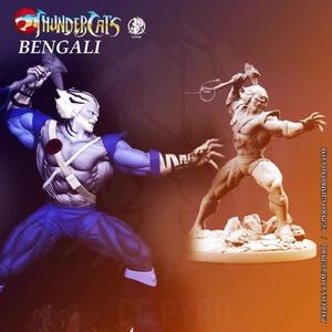 Free Bengali Thundercats STL files 3D printing collectibles fanarts by CG Pyro