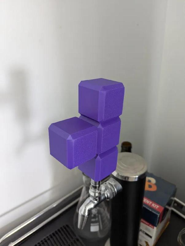 Tetris T-Piece Beer Tap Handle   
