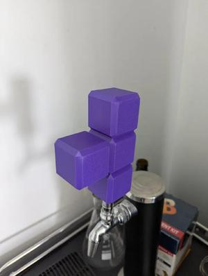 Tetris T-Piece Beer Tap Handle   