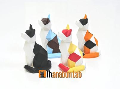 Low Poly Cat Puzzle   