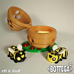 Valentine's Bee - hive 