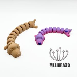 M3D - Long Boi Heart Dachshund