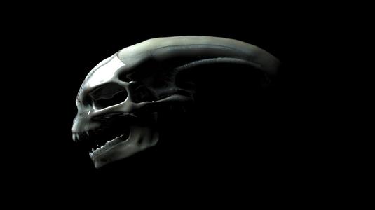 Skull of an Evil Alien (2)