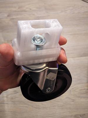 Caster adapters for DEWALT 41751 Workbench