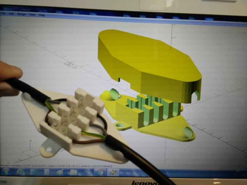 Customizable Terminal Strip cover