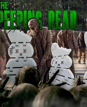 Zombie FLEXI Peep Bunny and Chick