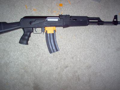 Airsoft AK Adapter For M4 Mag