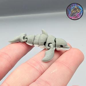 flexi nano dolphin keychain