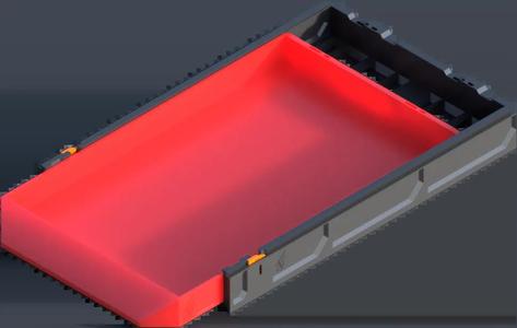 GEN2 270-2W-0.5H Drawer   