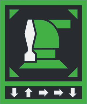 Helldivers 2 Stratagem Plaque (Mortar Sentry)