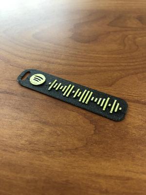 Spotify Code Keychain
