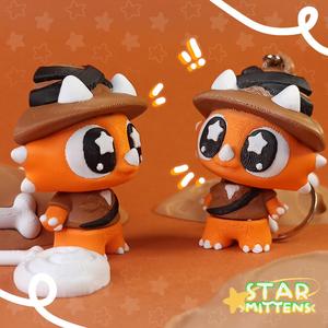 Cute Flexi Archaeologist Triceratops Dinosaur