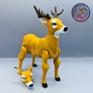Flexi Deer Doe and Buck