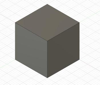 kalibrační kostka 2x2 cm