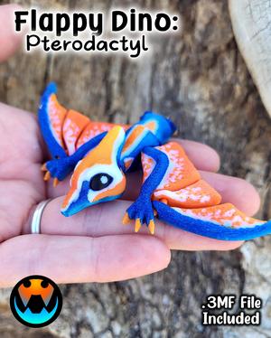 Tiny Pterodactyl and Nyctosaurus