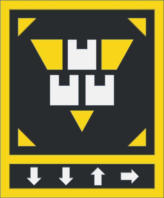 Helldivers 2 Stratagem Plaque (Resupply)