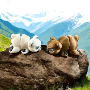 Grumpy Bear - Articulated Flexi