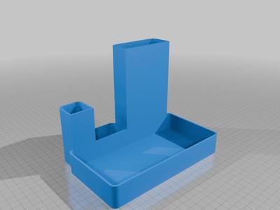 Print in place desk pot / organiser