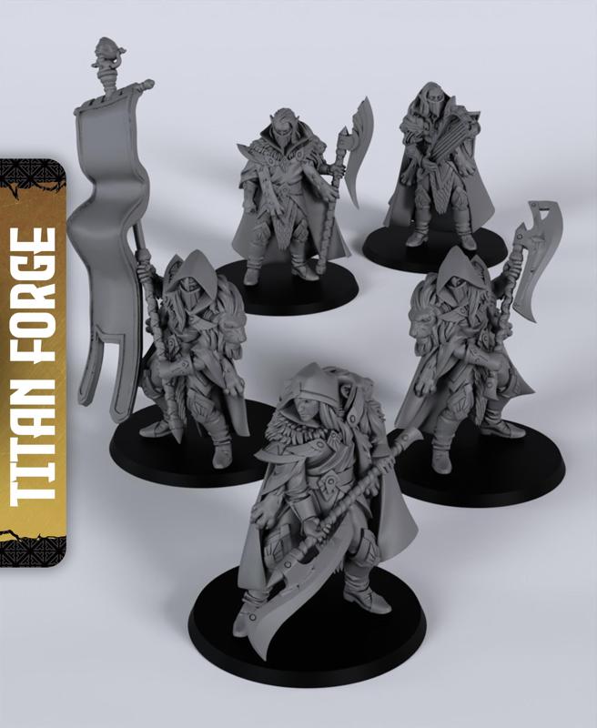 Lion Guards - With Free Dragon Warhammer - 5e DnD Inspired for RPG and Wargamers