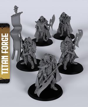 Lion Guards - With Free Dragon Warhammer - 5e DnD Inspired for RPG and Wargamers