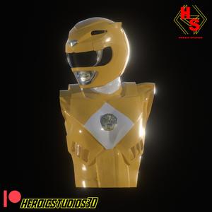 Yellow MMPR Movie Bust