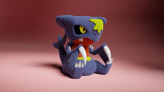 Garchomp Chibi Collectible - Pokemon
