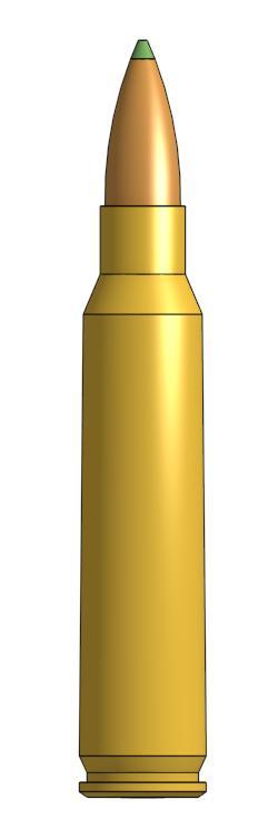 5.56x45mm NATO dummy round