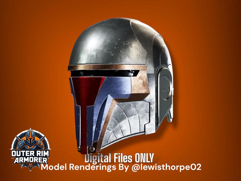 Jedi Knight Revan Helmet - Digital STL File Only
