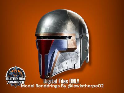 Jedi Knight Revan Helmet - Digital STL File Only