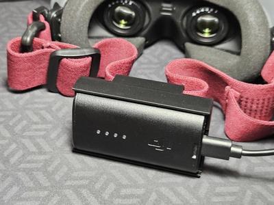 DJI FPV Goggles battery holder for 40mm strap
