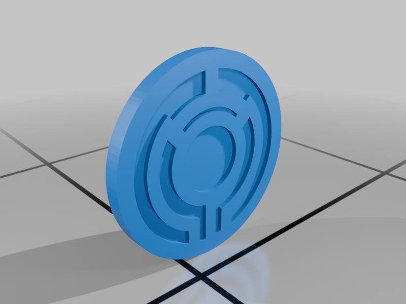Green Lantern Emblem (Natural Willpower)
