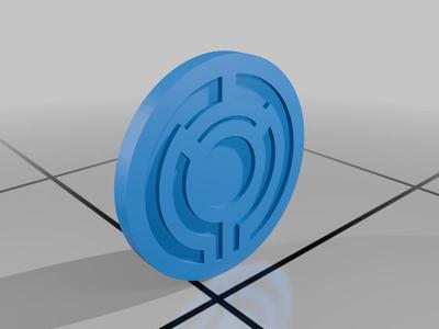 Green Lantern Emblem (Natural Willpower)