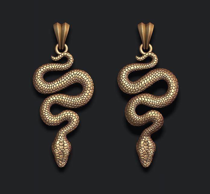 snake pendant