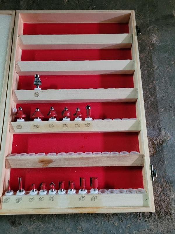 Router Bit Storage Adapter