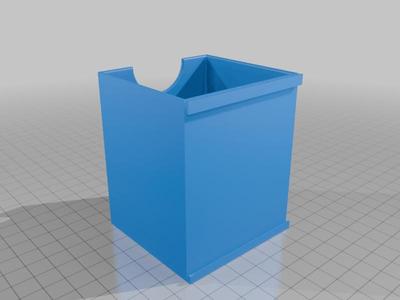 Tabletop Cardbox for Player names - Blank