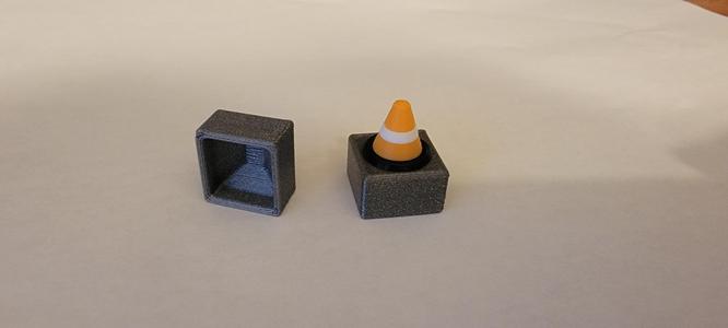 Rush Hour Puzzle Cone Wall