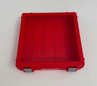 Stackable Gridbox 5x5 for small parts