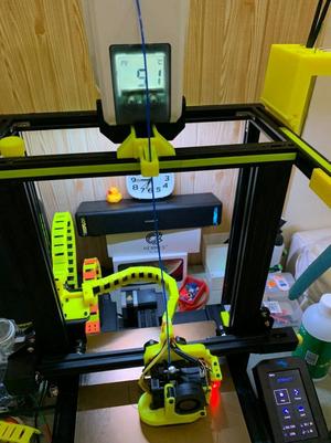 Centered Filadryer Filament Guide