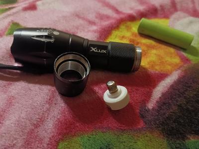 Flashlight switch holder 20mm