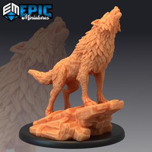 Winter Wolf Howling / Dire Wolf / Forest Monster Encounter