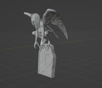 Cursed Harpy / Winged Homunculus